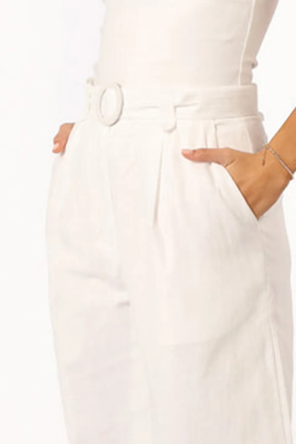 MYLIA PANT - WHITE