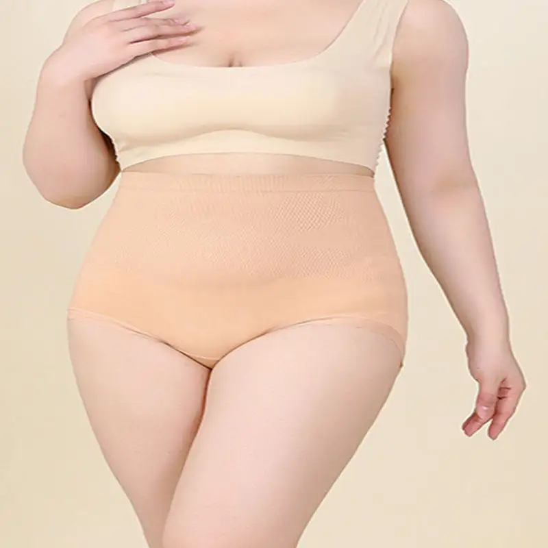Plus Size High Waist Soft Touch Smoothing Brief Panty