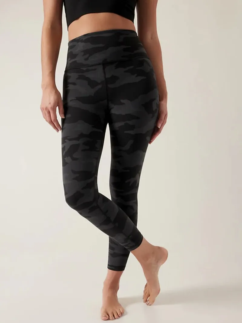 CAMOUFLAGE ULTRA HIGH RISE ELATION 7/8 TIGHT