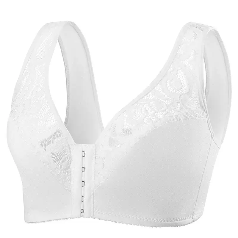 Lace Front Closure Wireless Bra
