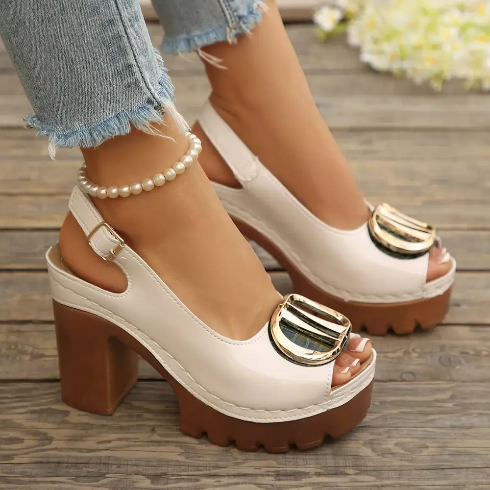 Heels Block Heel Sandals