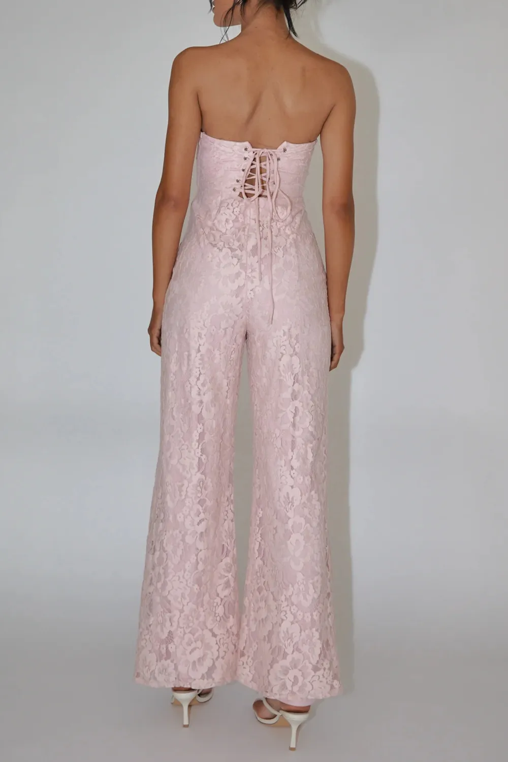 Fashion Lace Printed Women's Jumpsuit