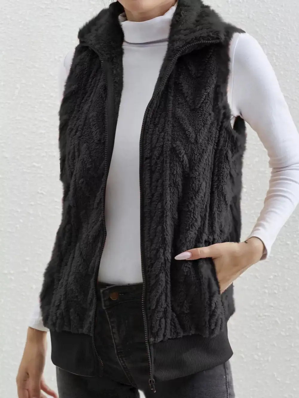 Full Size Cozy Faux Fur