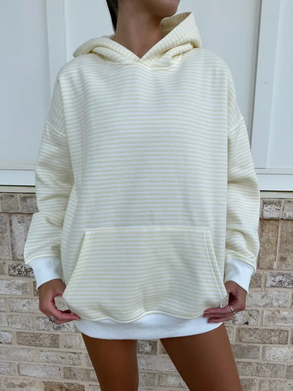 Baby and Big Striped Hoodie