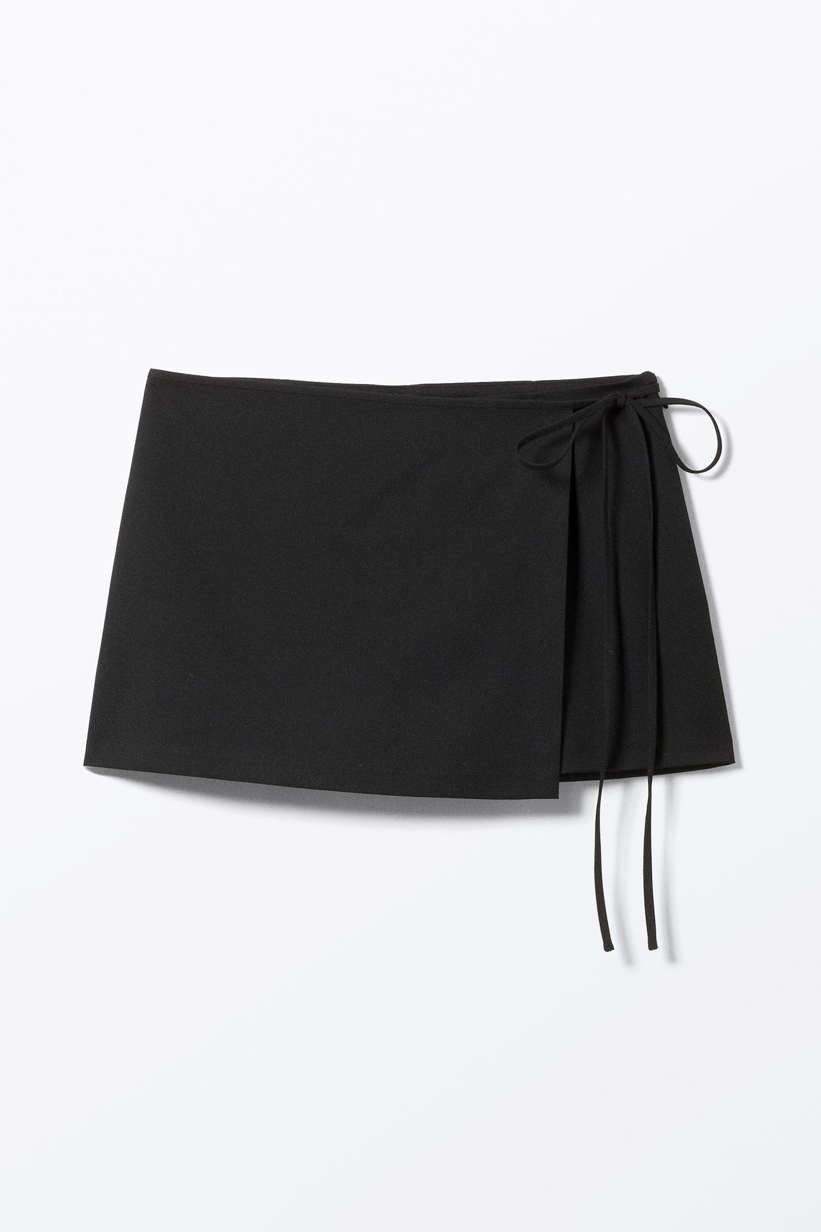 Side Tied Mini Skort