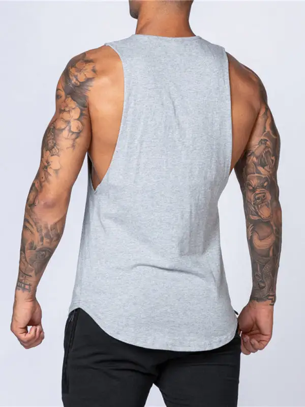 Slim Fit Crew Neck Breathable Vest