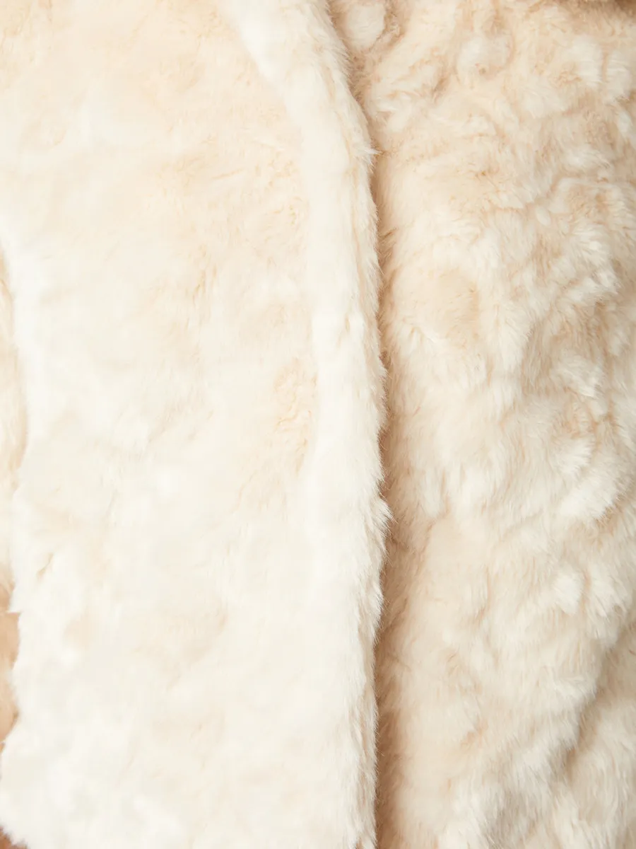 Solid Fur Jacket