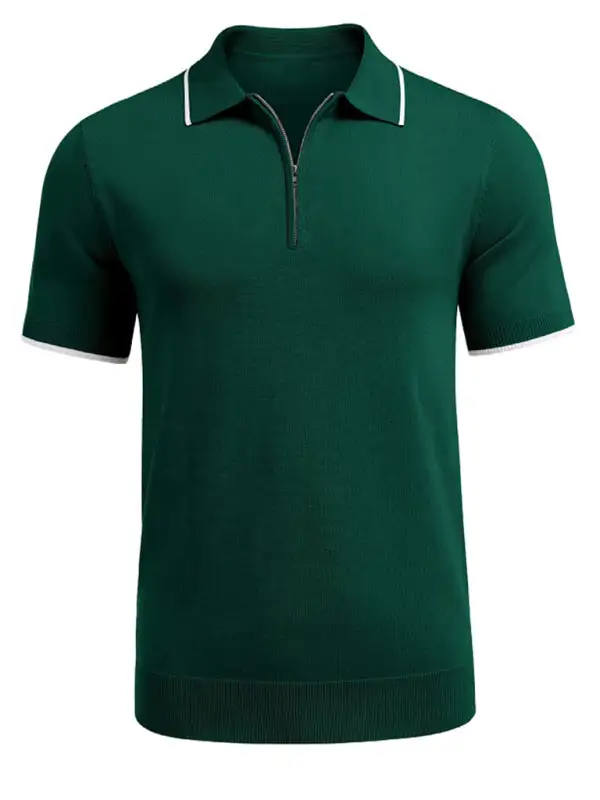 Zip Front Everyday Shirt