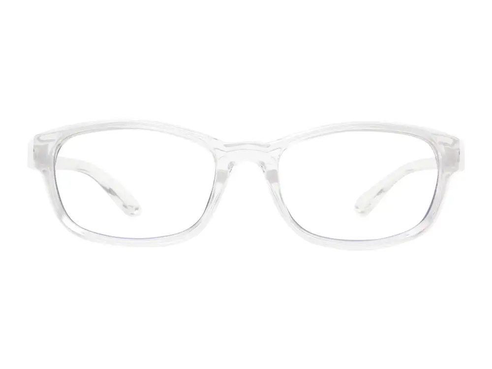 Smooth Glossy Rectangle Frame Sunglasses