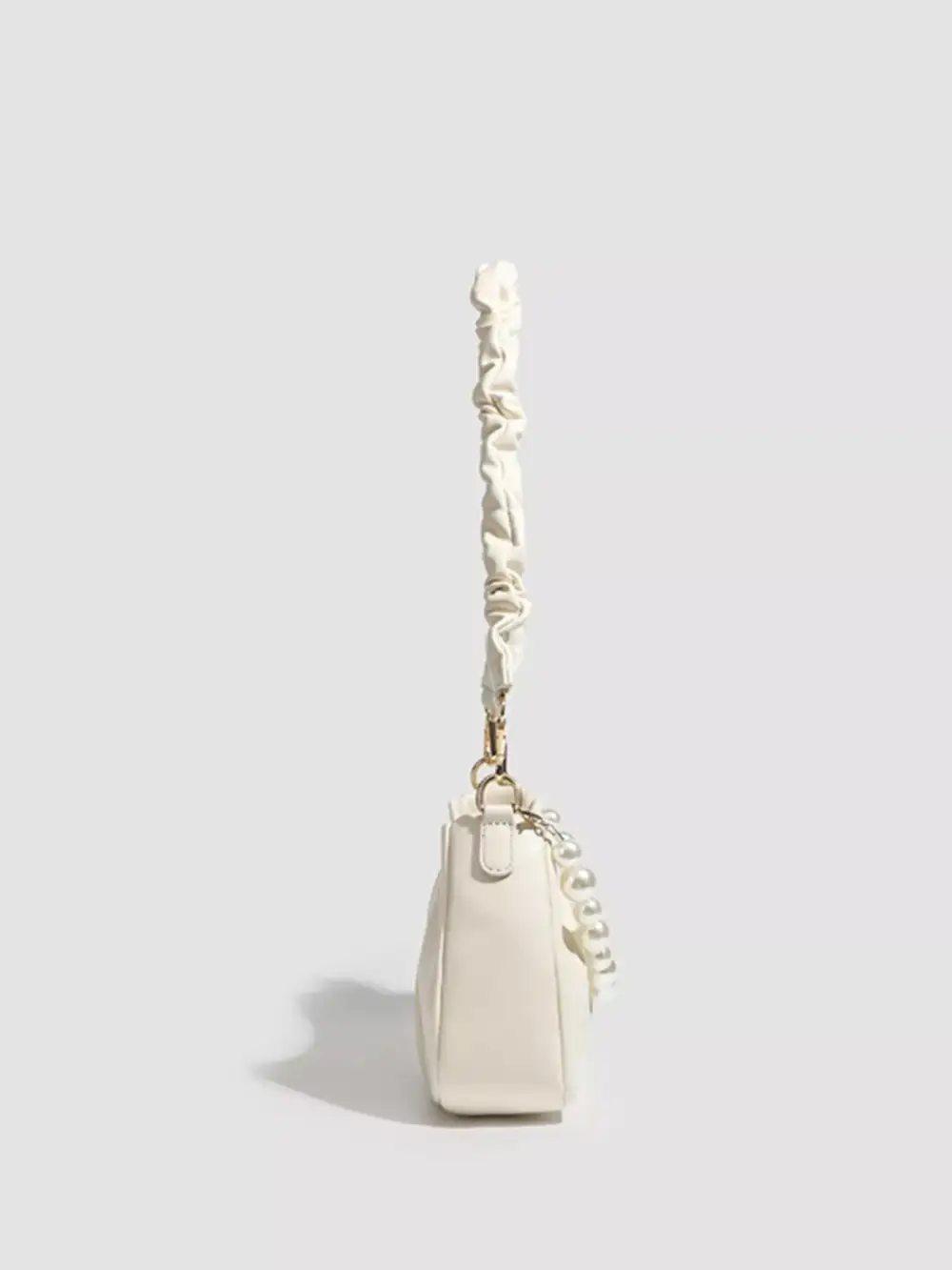 Ruched Handle Crossbody Bag