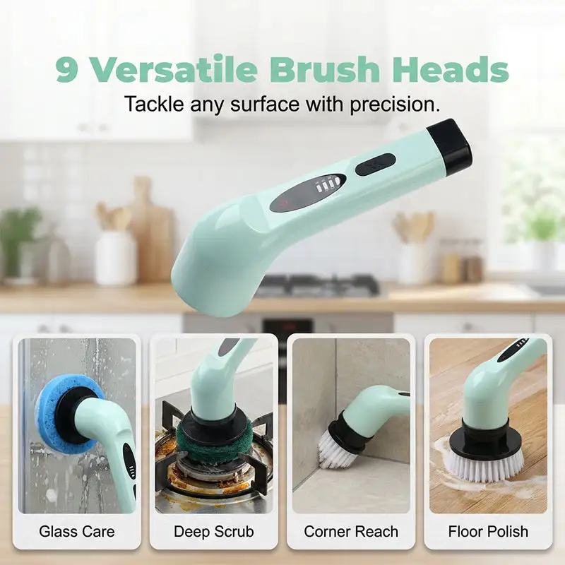 Electric Multi-Function Cleaning Brush