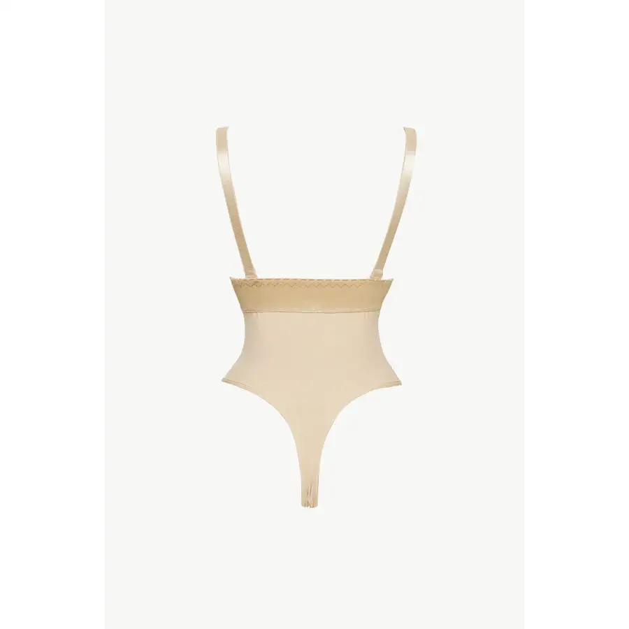 Full Size Adjustable Strap Zip-up Shaping Bodysuit
