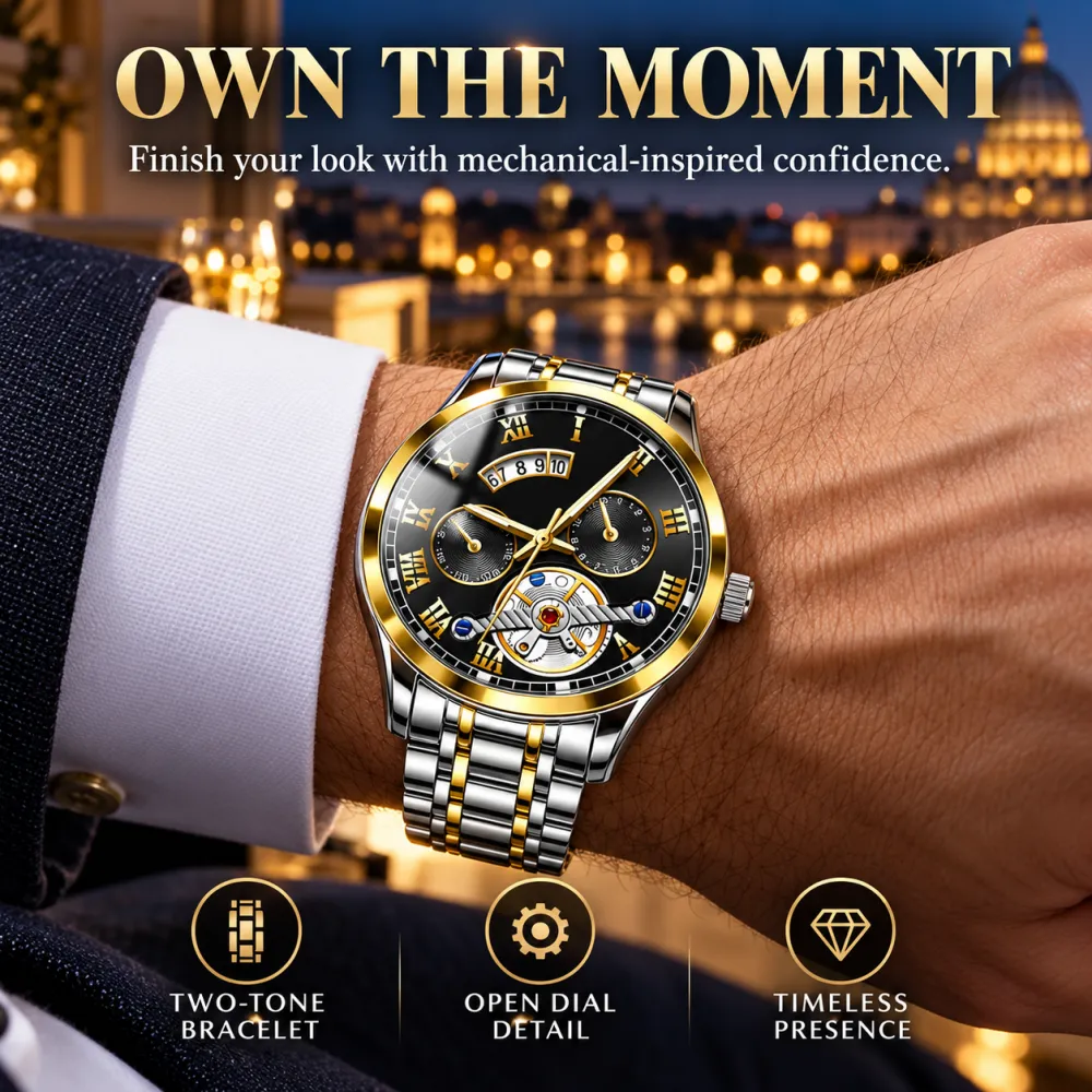 Waterproof Luminous Men's Watch
