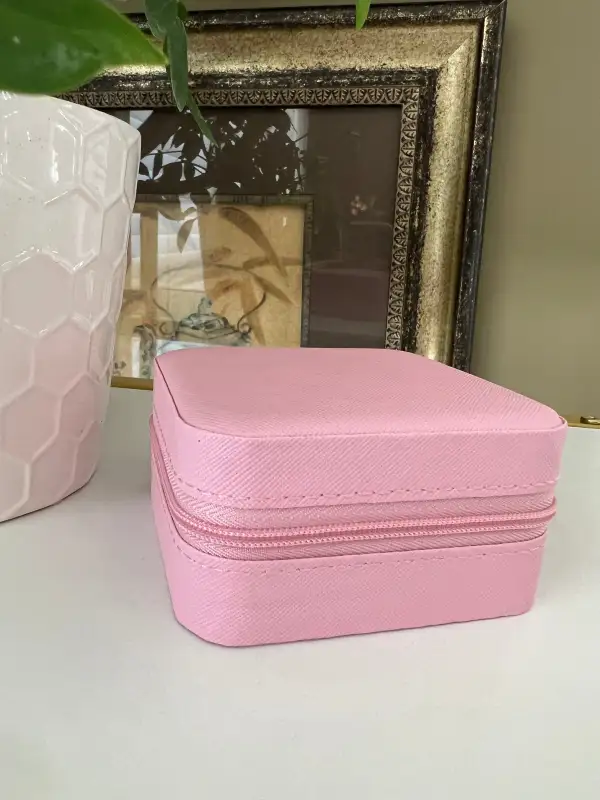 Zippered Jewelry Travel Case