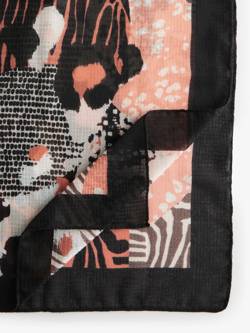 Animal Print Lightweight Scarf