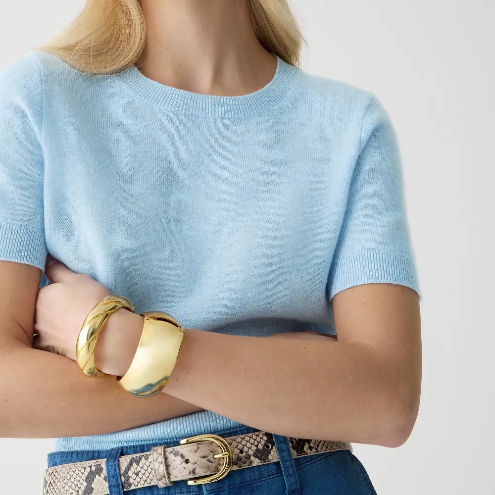 Cashmere Basic Shrunken T-Shirts