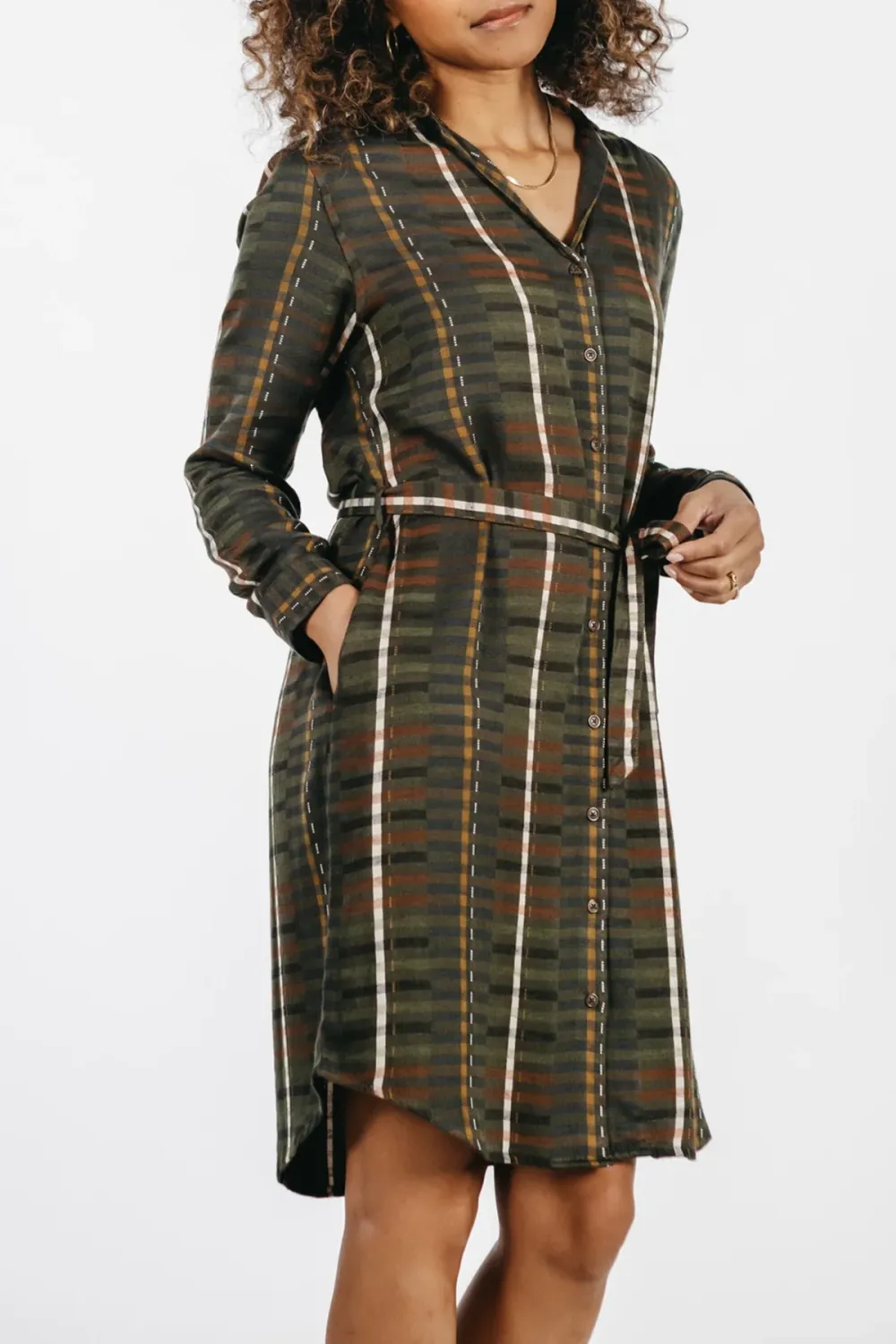 The Emery Shirt Dress