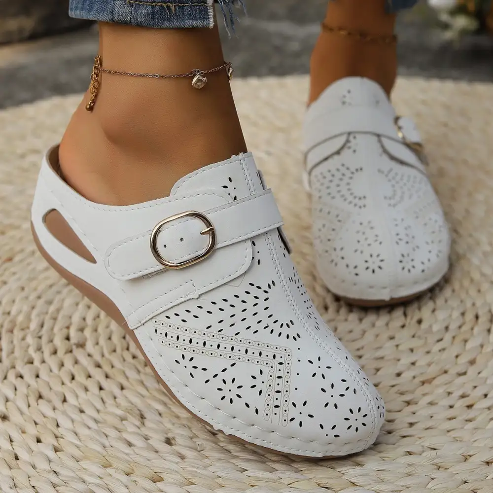 Wedge Round Toe Sandals