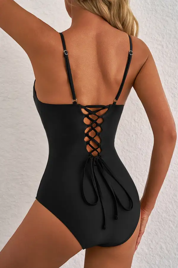 Lace One Piece Swimsuit