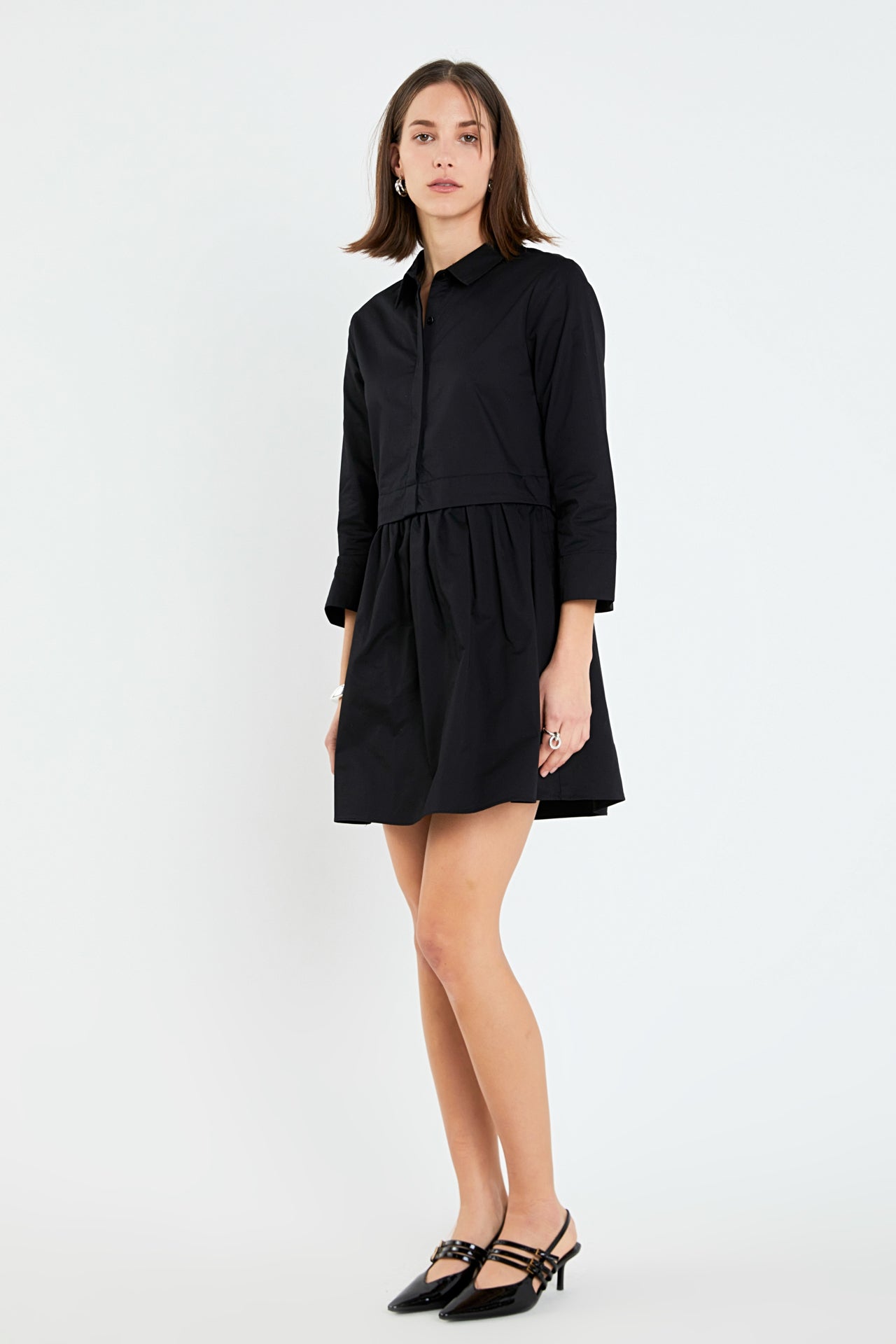 Mini Shirt Dress