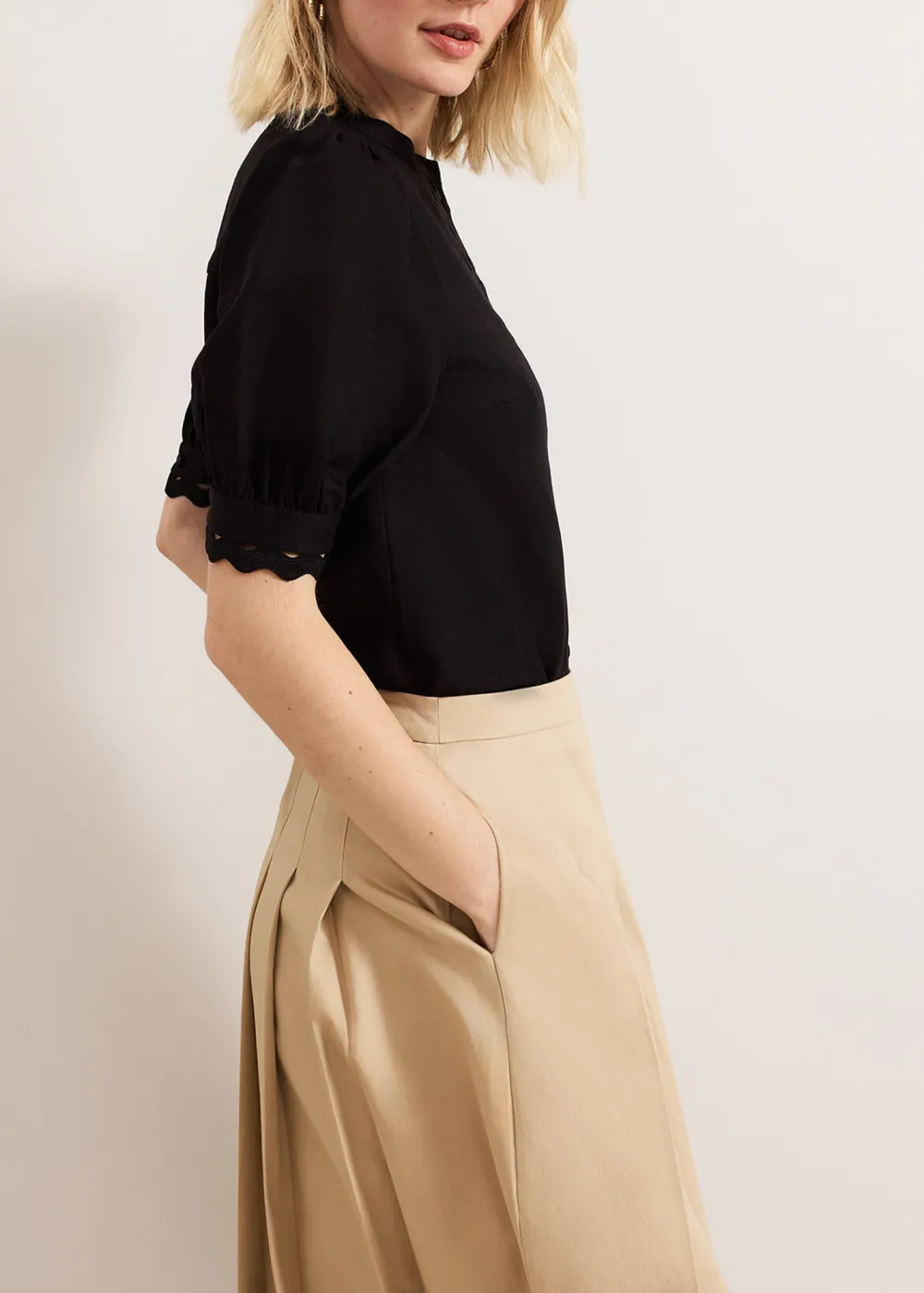 Classic Linen Breathable Top For Women