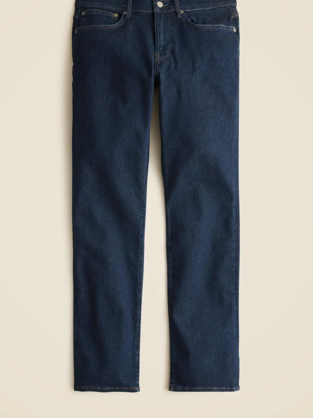 Classic Dark Denim Straight Leg Jeans