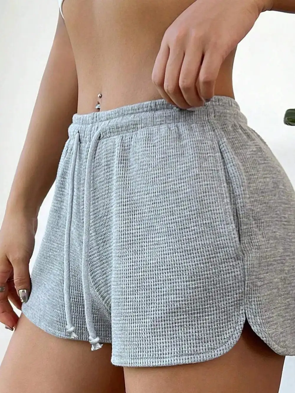 Easygoing Drawstring Shorts with Pockets