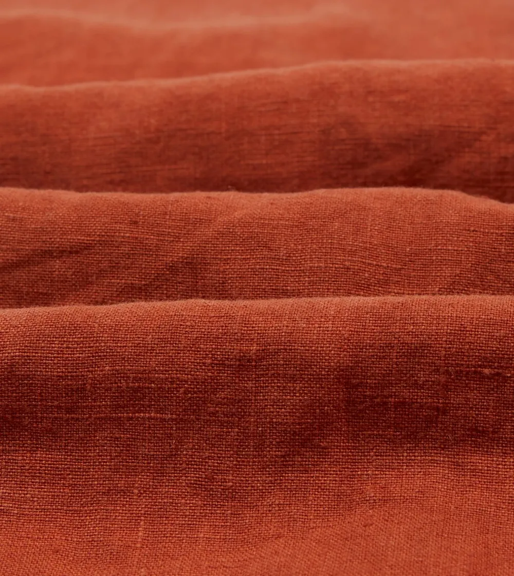 Rust Colored Button Front Cargo Jacket