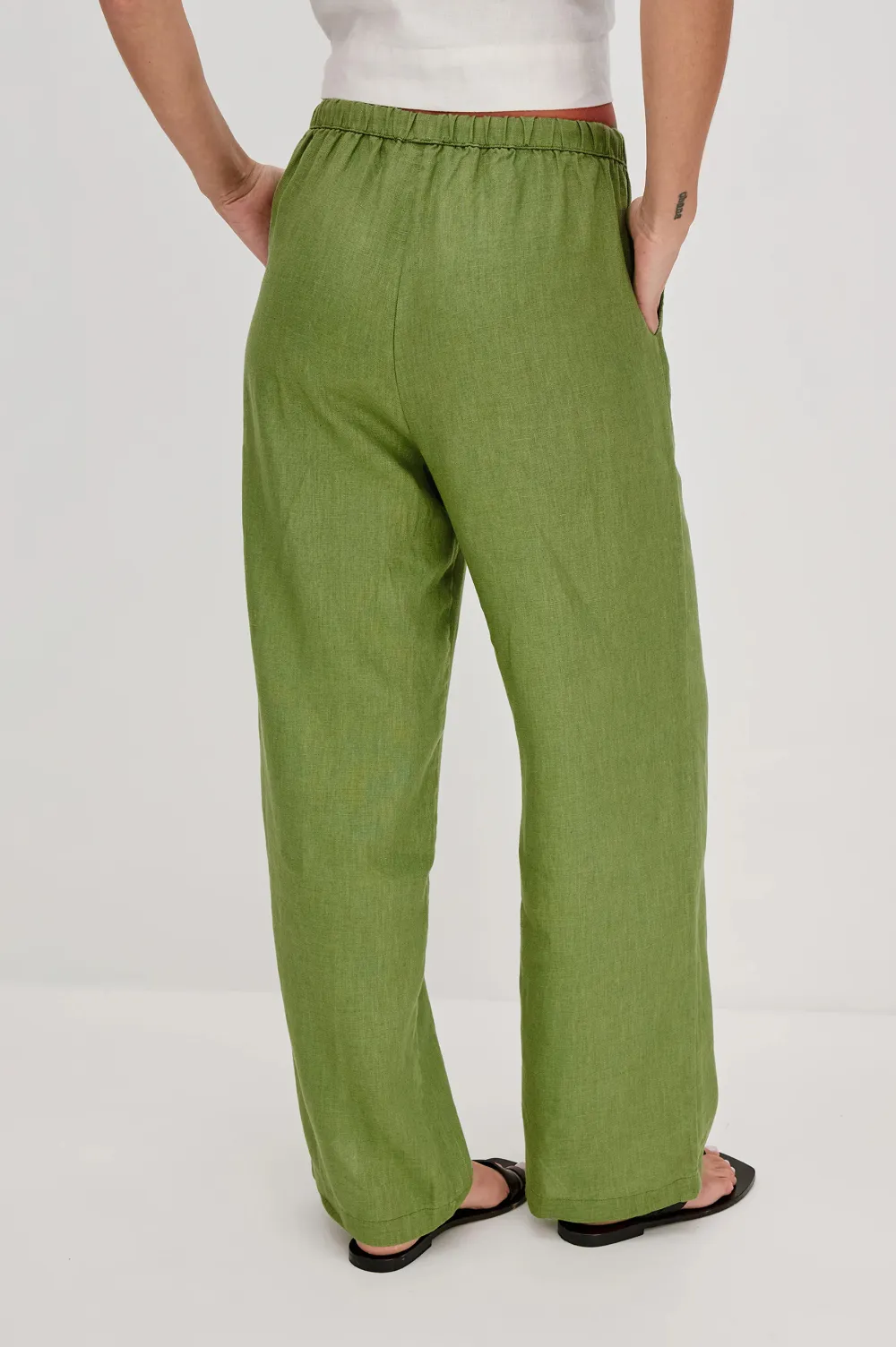 Linen Cool And Quick-Drying Straight-Leg Pants