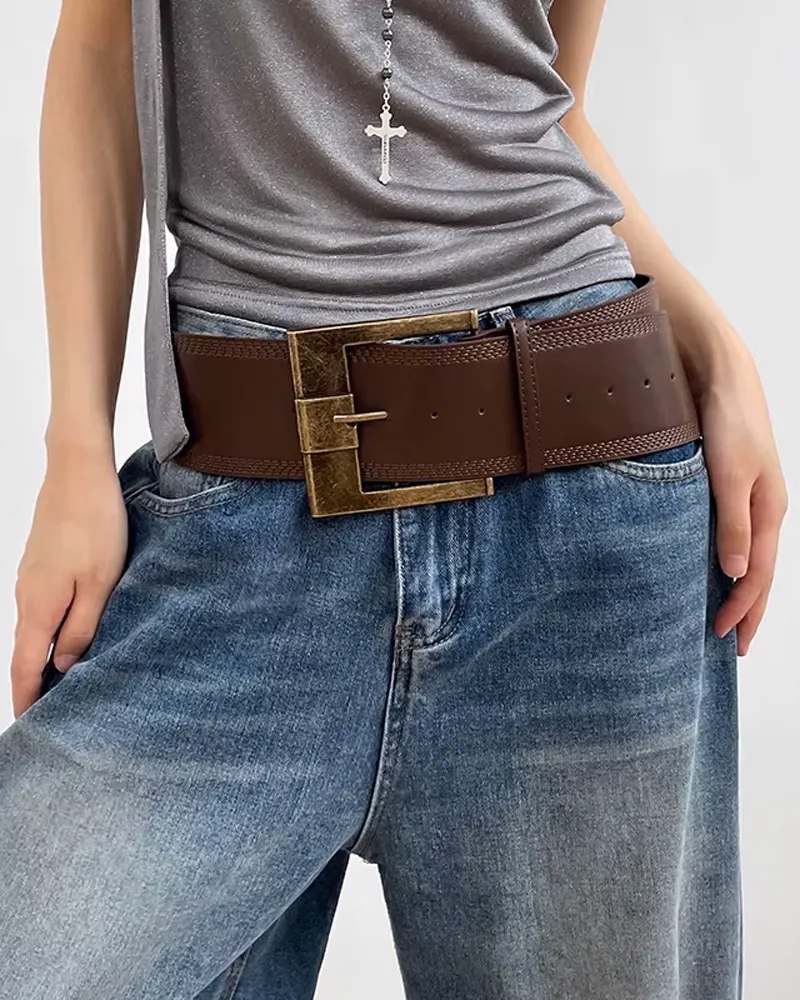 Wide Women's Belt