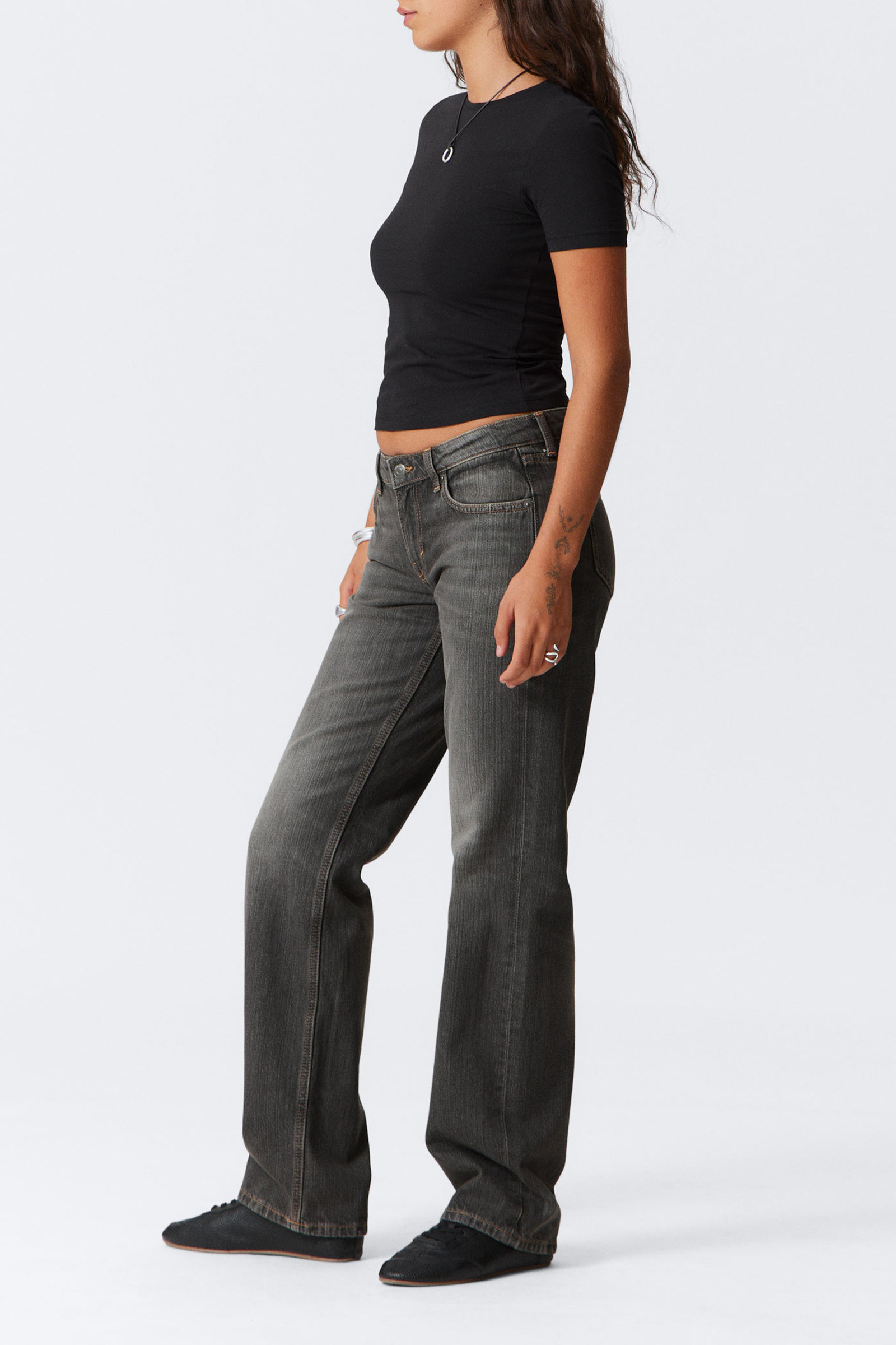 Straight Low Waist Jeans