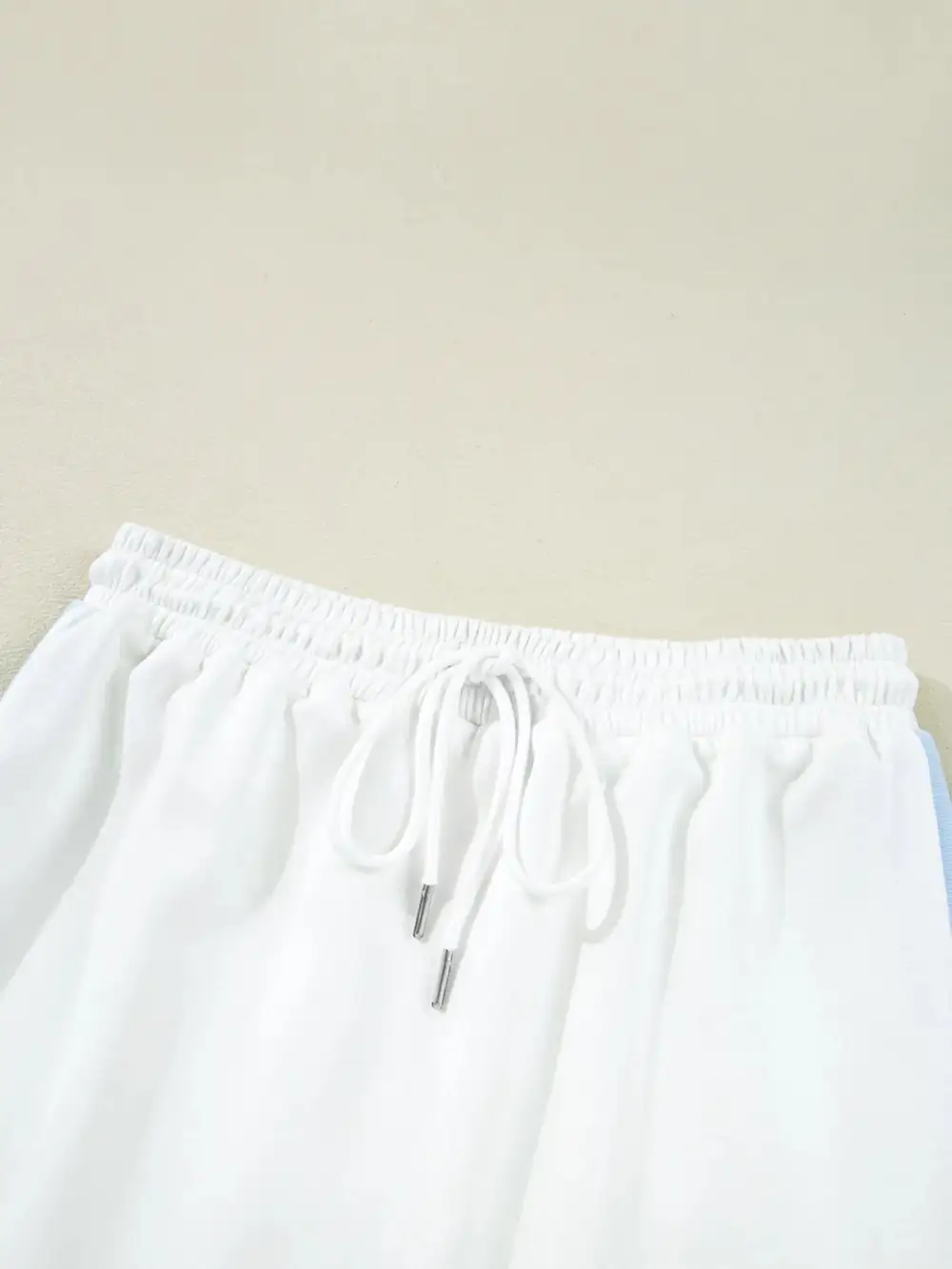 Drawstring Contrast Coordinated Set