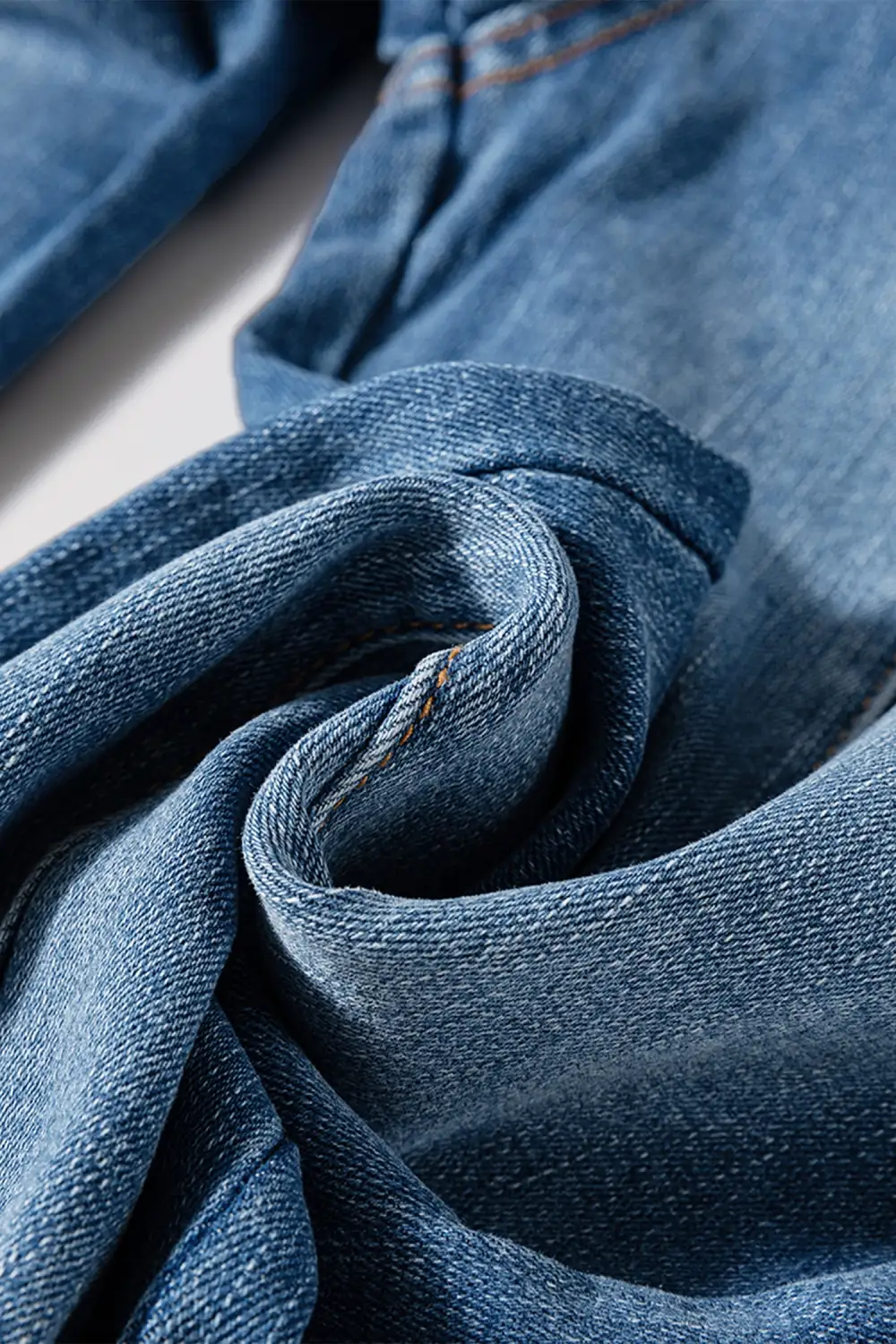Flare High Waist Raw Hem Button Jeans