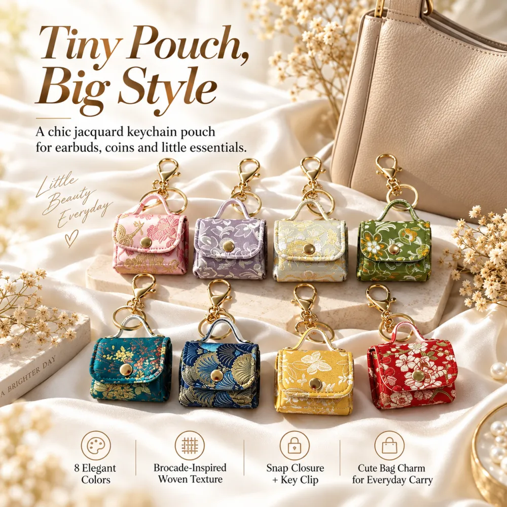Blossom Mini Purse Charm