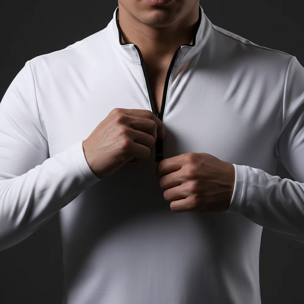 Half Zip Knit Pullover