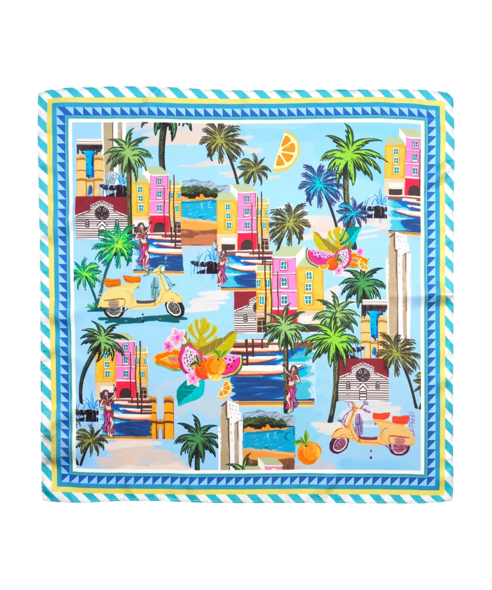 Versatile Styling Casual Style Silk Bandana