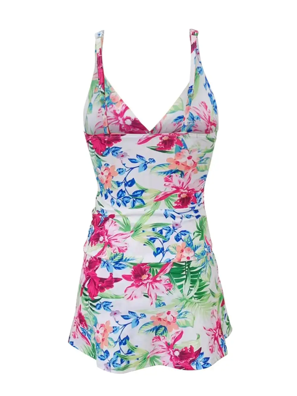 Printed Spaghetti Strap Dress
