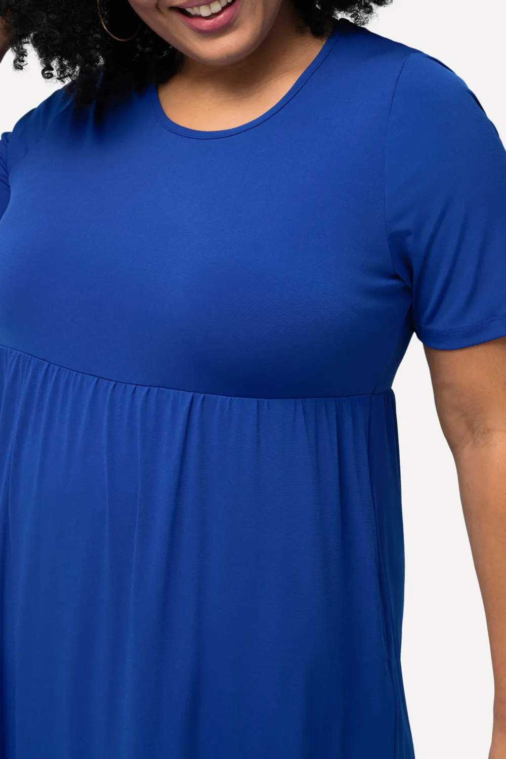 Waist Pleated Dress