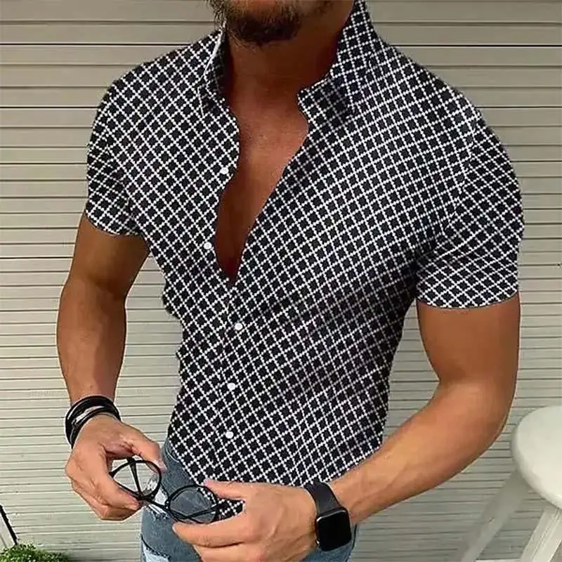 Printed Camp Shirt