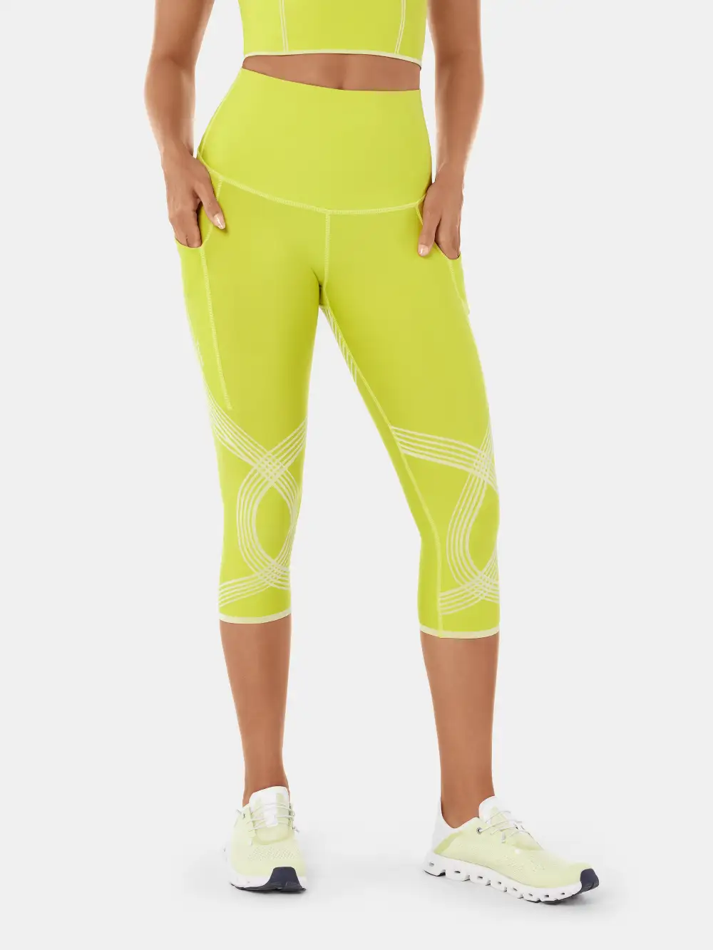 Body Sculpt Side Pocket Capri Leggings