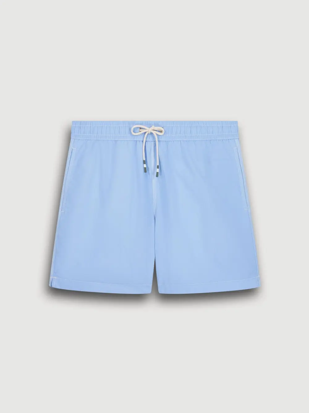 Loose Casual Comfortable Breathable Sky Blue Swim Trunks