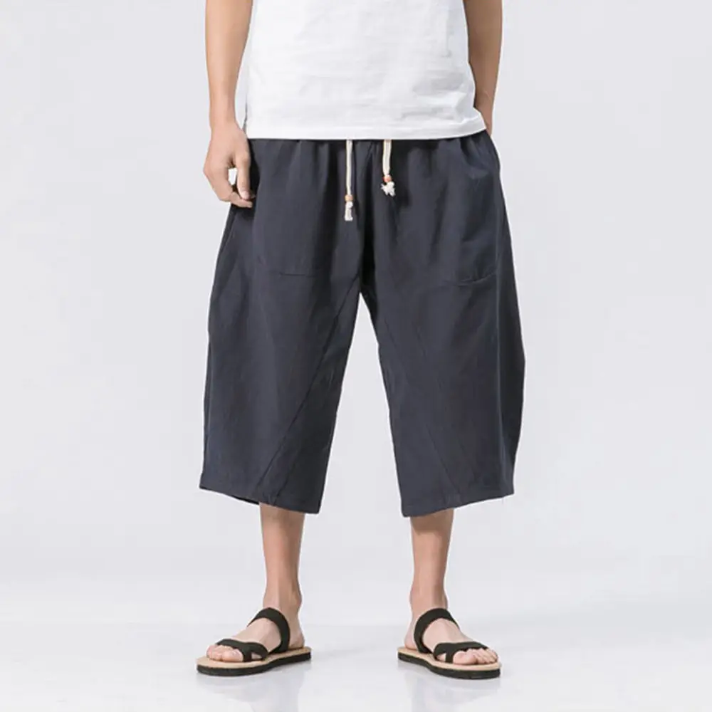 Lightweight Cropped Utility Pants
