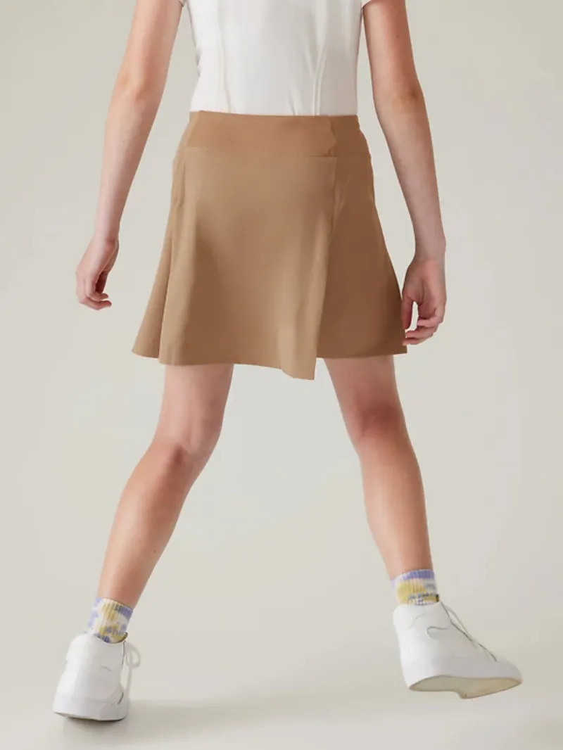 PLEATED UNIFORM SKORT