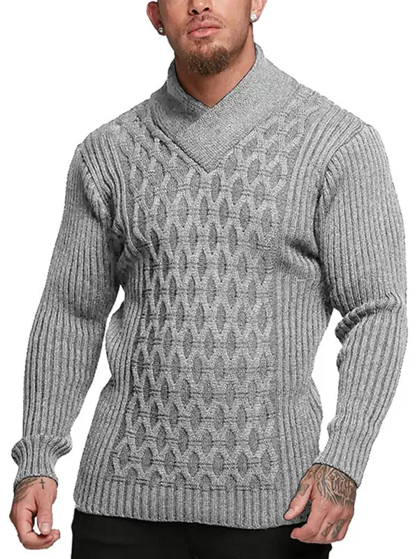 Knit Collared Sweater