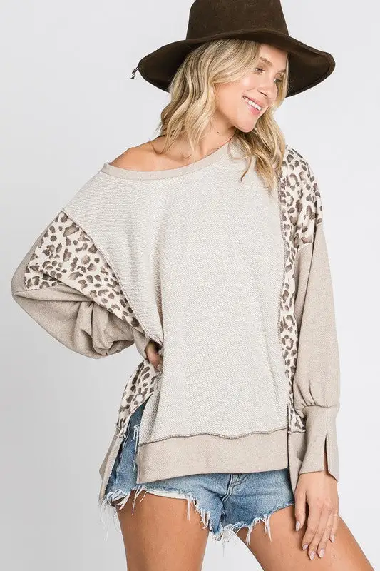 Tawny Kay Leopard Top | URBAN ECHO SHOP