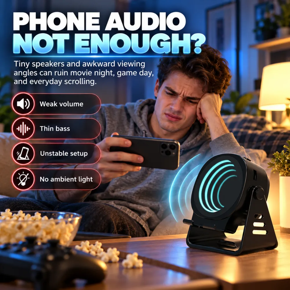 Induction Speaker Phone Stand
