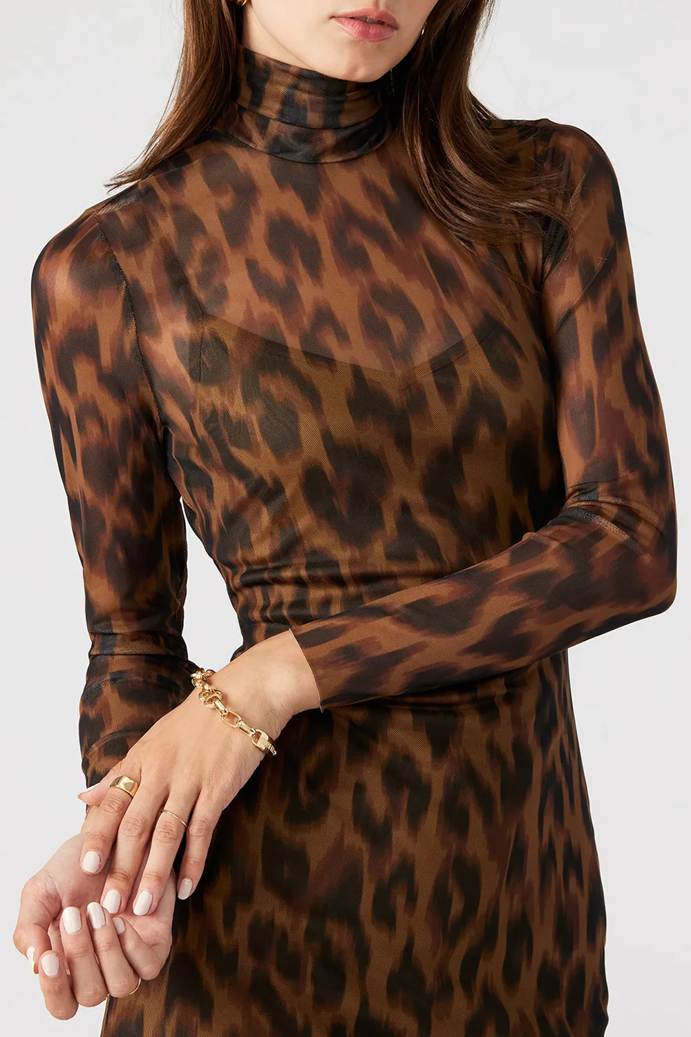 Subtle Dress Denim Multi