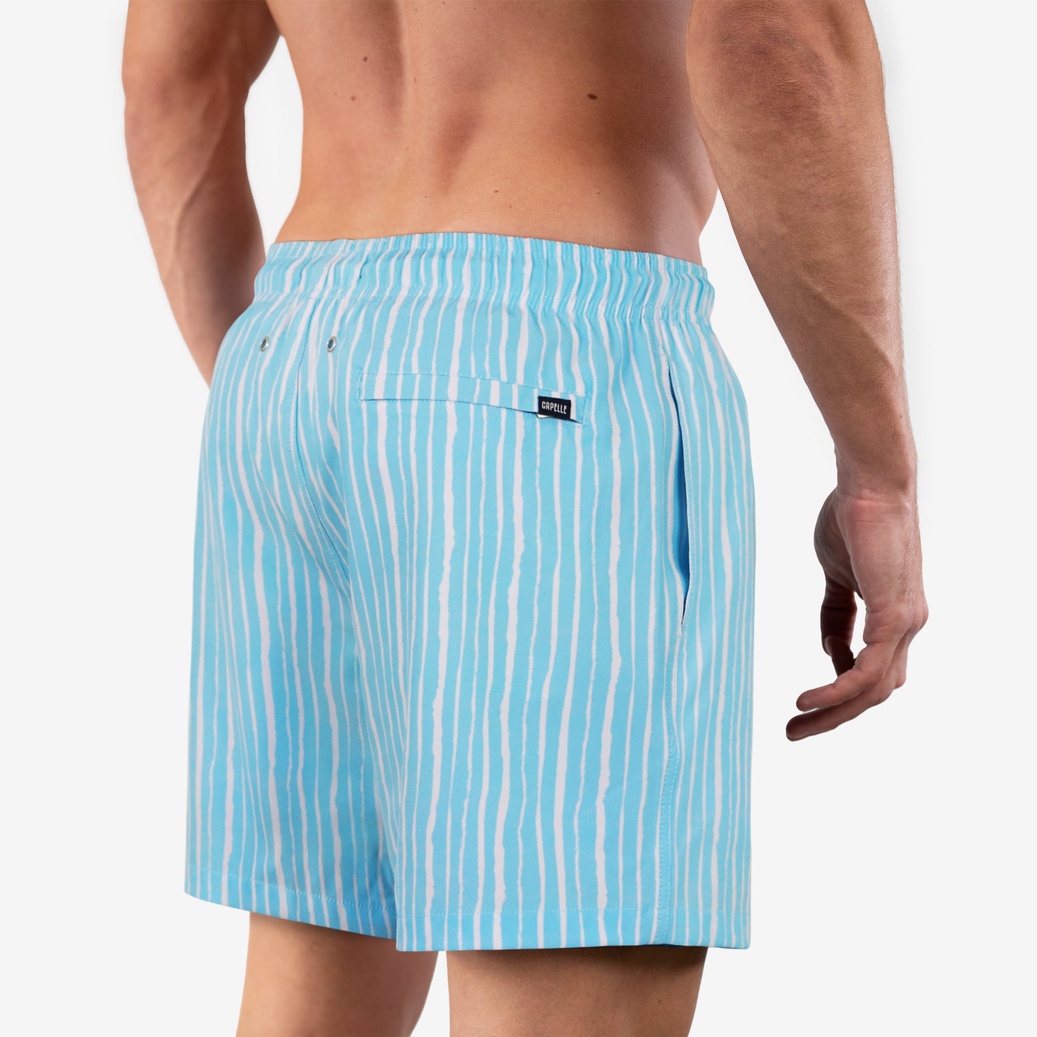 Blue Hamptons - Mid-Length Hybrid Short