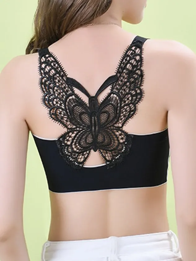 Woman Breathable Comfortable Butterfly Seamless Bra