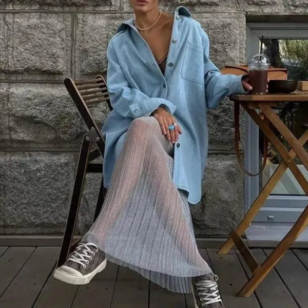 Whispers See Through Maxi Skirt